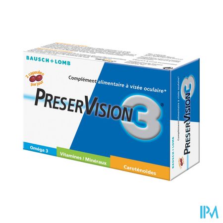 PRESERVISION 3 CAPS 180