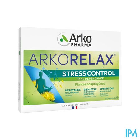 Arkopharma Arkorelax Stress Control Comprime 30