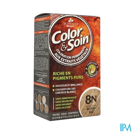 Color Soin 8n Blond Ble Etui 60ml X2