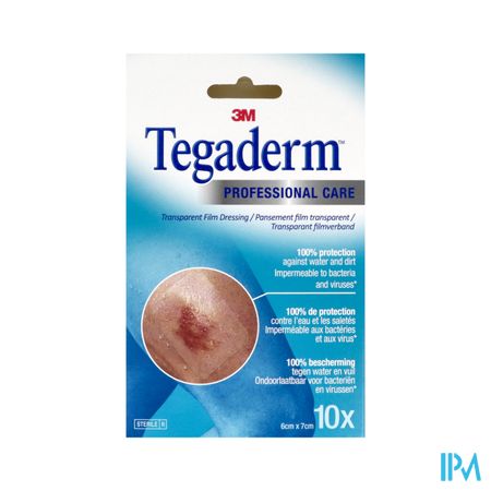 3m Tegaderm Pansement 6cm X 7cm 10