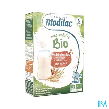 Modilac Cereales Bio Multi Cereales +6mois 250g