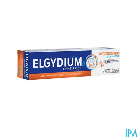 Elgydium Protection Caries Dentifrice 75ml Avec Fourreau