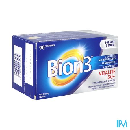 Bion 3 Vitalite 50+ Comprime 90