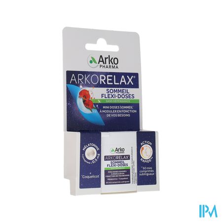Arkopharma Arkorelax Sommeil Flexidose Comprime Sublingual 60
