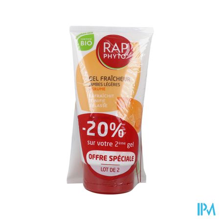 Rap Phyto Bio Gel Fraicheur Jambes Legeres Agrume 150ml X 2