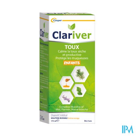 Cooper Clariver Solution Buvable Enfant 175ml