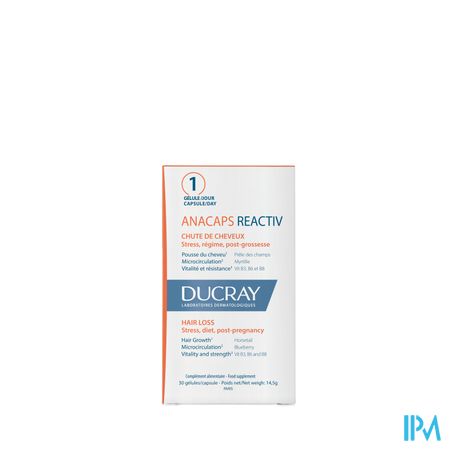 Ducray Anacaps Reactiv Gelule 30