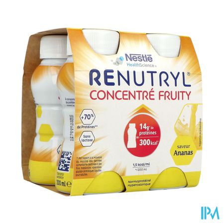 CLINUTREN R CONC FRUITY ANAN 200X4