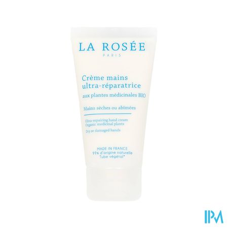 La Rosee Creme Mains Ultra Reparatrice Aux Plantes Medicinales Bio 50ml