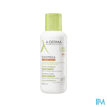 A Derma Exomega Control Creme Emolliente Antigrattage 400ml