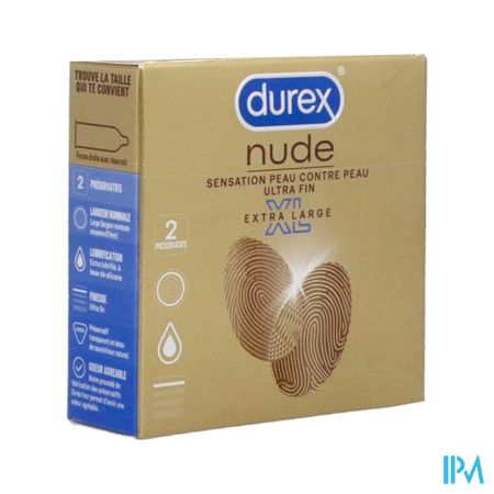 Durex Nude Xl Preservatif 2