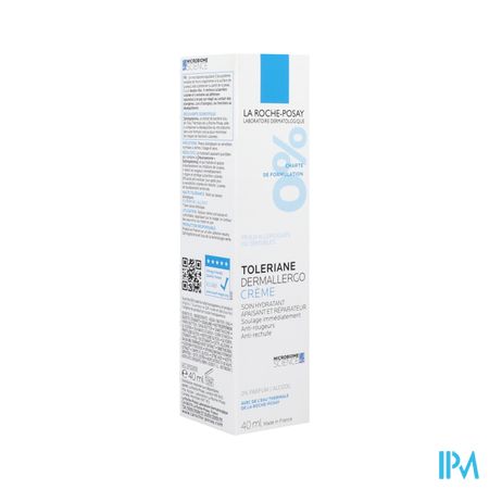 La Roche Posay Toleriane Dermallergo Creme Soin Hydratant Apaisant Et Reparateur 40ml