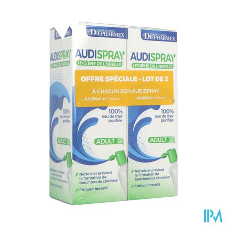 AUDISPRAY ADULTE SPRAY 50MLX2