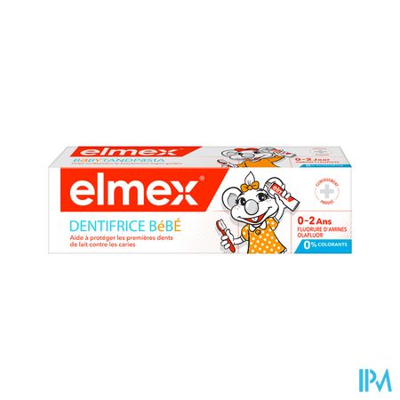 Elmex Bebe Dentifrice 0/2ans 50ml