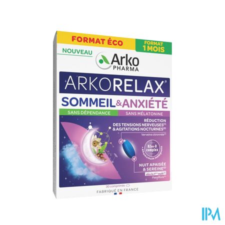 ARKORELAX SOMMEIL ANXIETE CPR 30