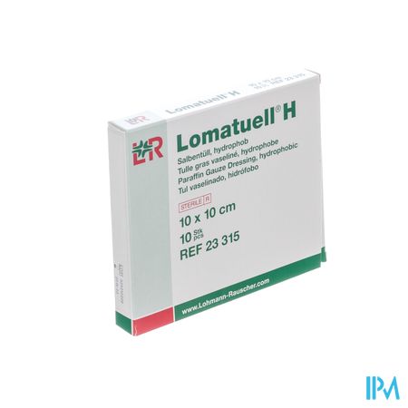 Lohmann Lomatuell H Pansement Gras Vaseline 10cm X 10cm 10