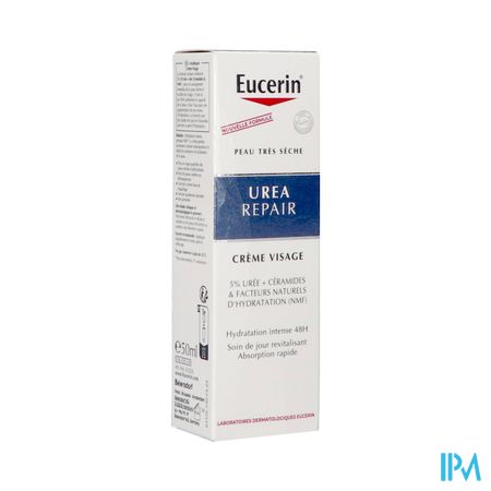 Eucerin Urearepair Plus Creme Visage 5 D Uree Tube 50ml