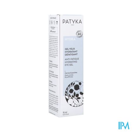 Patyka Hydra Gel Yeux Hydratant Defatigant Bio 15ml