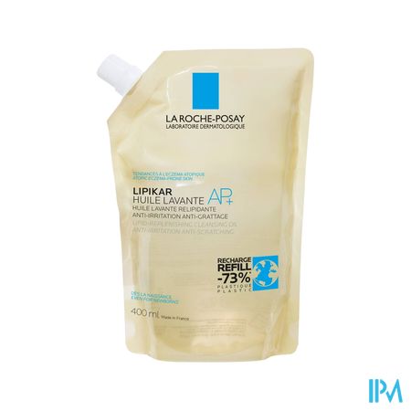 La Roche Posay Lipikar Ap+ Huile De Douche Lavante Ecorecharge 400ml