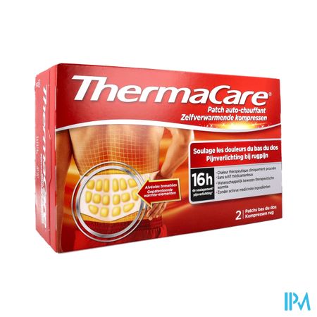 Thermacare Patch Chauffant Dos Ceinture Ajustab X2