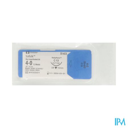 Sofsilk Aiguillee Sertie 3/8 Triang 1.5 4/0 19mm