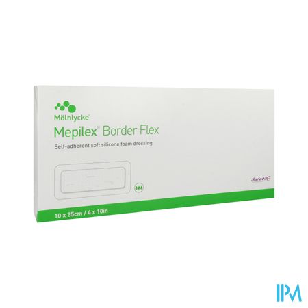 Mepilex Border Flex Em Pansement 10cm X 25cm 10