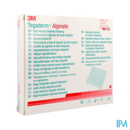 TEGADERM PANS ALGINATE10CMX10CM 10