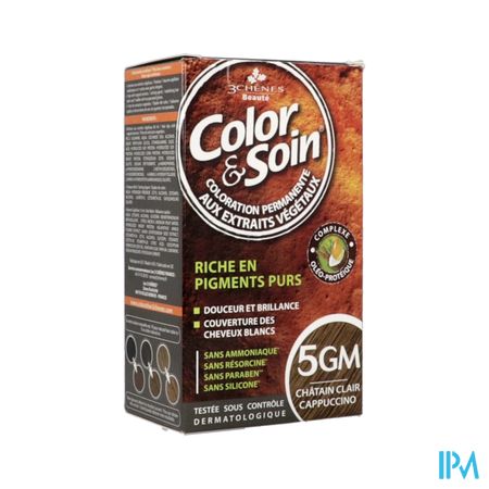 3chenes Color Soin 5gm Chatain Clair Cappuccino 60ml X2