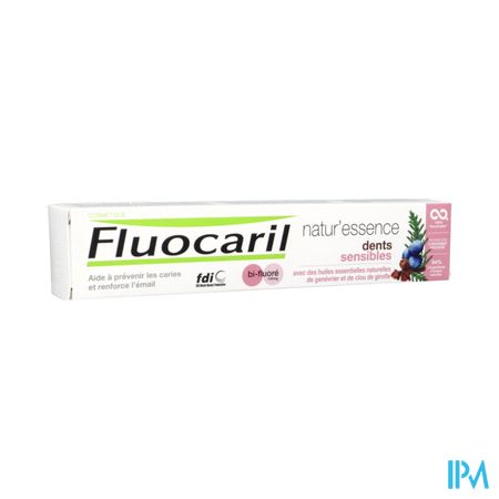 Fluocaril Nature Essence Dentifrice Dents Sensibles 75ml