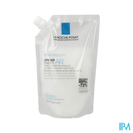 La Roche Posay Lipikar Syndet Ap+ Creme Lavante Antiirritations Ecorecharge 400ml