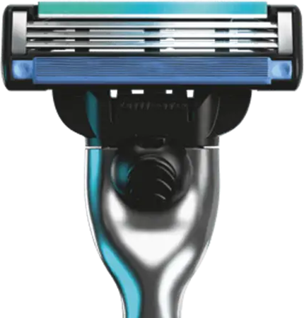 Gillette Mach3 Lame Triple Pour Rasoir Macanique X4