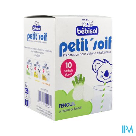 Bebisol Petit Soif Preparation Pour Boisson Fenouil Sachet 10