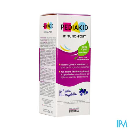 Pediakid Immuno Fortifiant Sol Buv Fl 125ml