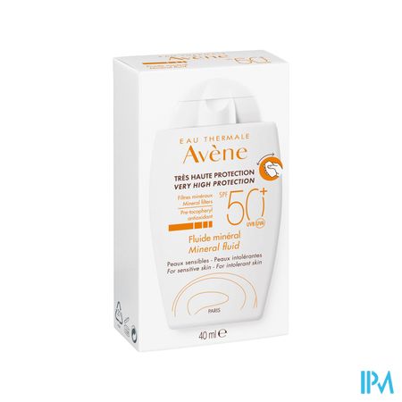 Eau Thermale Avene Solaire Fluide Mineral Spf50+ 40ml