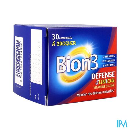 Bion 3 Defense Junior Comprime A Croquer 30