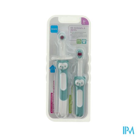Mam Kit Brosse A Dents Brosse D Apprentissage + Brosse Premieres Dents
