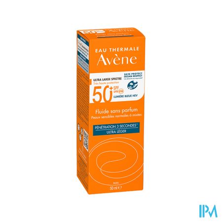 AVENE SOL SPF50+ FLUID S/PARF 50ML