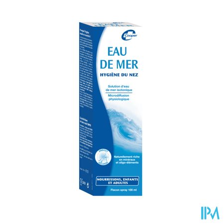 Cooper Solution Nasale Isoton Eau Mer Spray 100ml