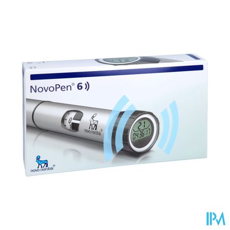 Novopen 6 Stylo Injecteur D'insuline Connecte Pour Cartouche Penfill 3ml Bleu