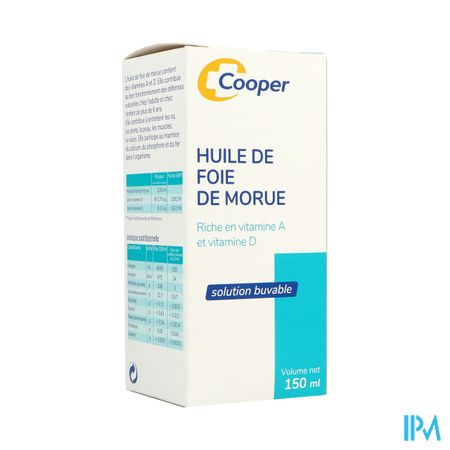 Cooper Huile De Foie De Morue Solution Buvable 150ml