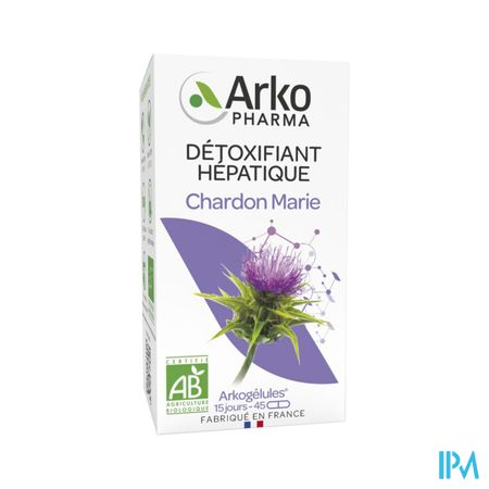 Arkopharma Arkogelules Chardon Marie Bio Gelule 45