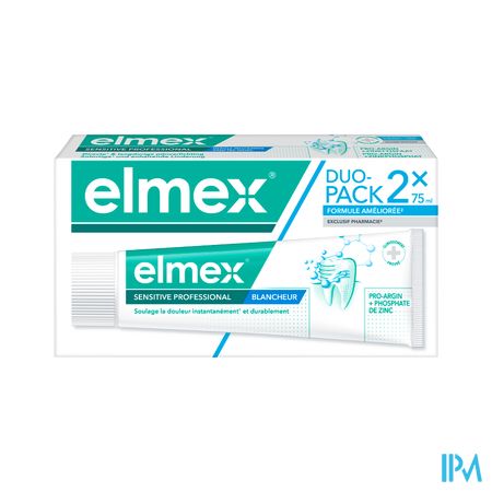 ELMEX DENT SENSIT PRO BLANC 75MLX2