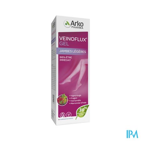 Arkopharma Veinoflux Gel Jambes Legeres Bien Etre Immediat 150ml