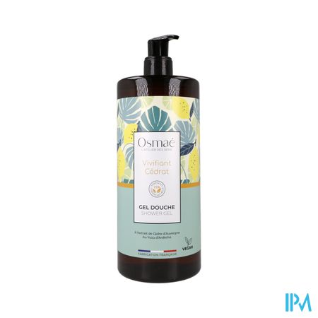 Osmae Gel Douche Vivifiant Cedrat 1l