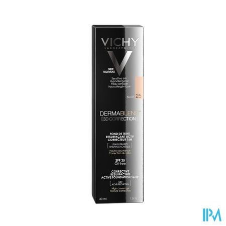 Vichy Fdt Dermablend Correction 3d 25 30ml