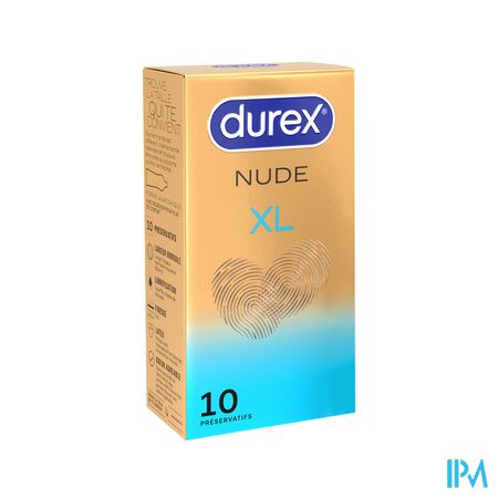 PRESERV DUREX NUDE XL X10