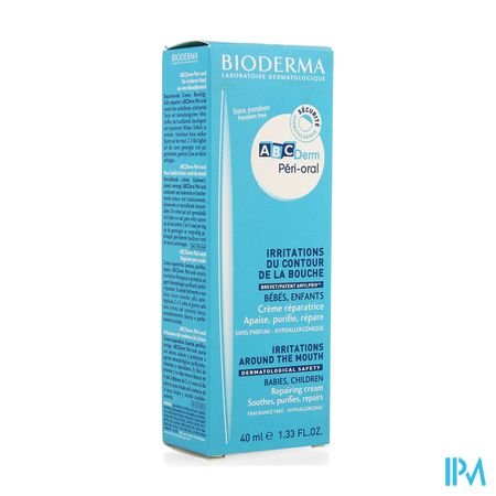 Bioderma Abcderm Perioral Soin Peribuccal Cr 40ml