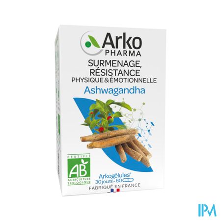 Arkopharma Arkogelules Ashwagandha Bio Gelule 60