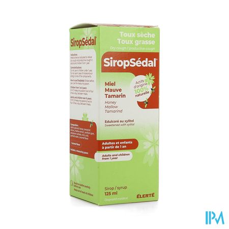 Siropsedal Sirop Toux Seche Toux Grasse 125ml