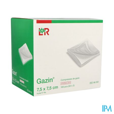 Lohmann Gazin Compresse Sterile 7cm5 X 7cm5 Sachet 2 50